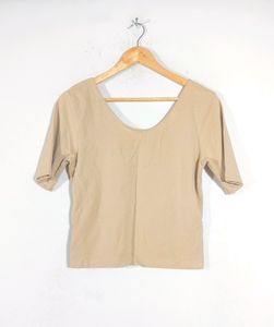 Beige Crop Tops (Women&#39;s)