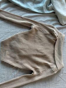 Ribbed Long Sleeve Top