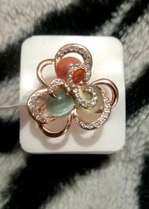 Rose Gold Flower Ring