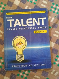 BMA'S Talent Exams Resource Book (Class VI)