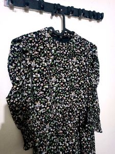 Floral Print Midi Dress