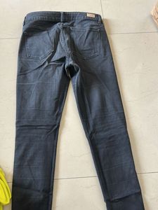 Ripped Black Wash Denim Jeans