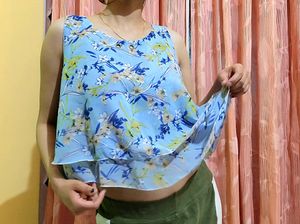 Floral Crop Top