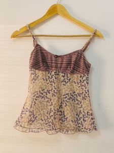 Mesh Camisole Top