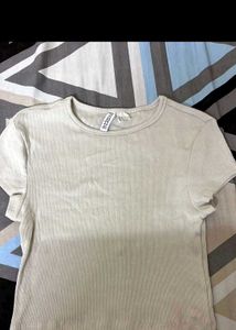H&M Beige Top