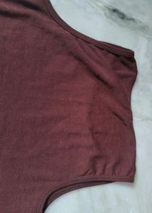 Coffee Brown Tank Top