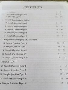 Class 9 Math Or Science Question Sample Papers