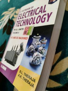 B.l Theraja Electric Machine For Engineering