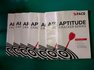 7 Aptitude Exam Cracker Books