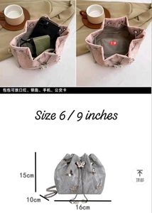 Butterfly Bucket Tote