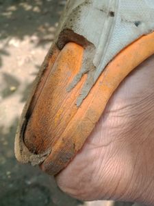 Comfy Clogs - Orange Accent