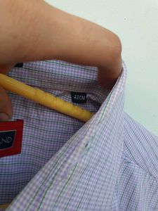 💎 Peter England Checked Formal Shirt 💎