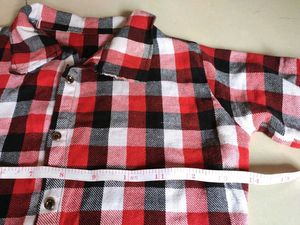 Red ,White&amp; Black Shirt