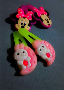 Cute Hair Clips- Set Of 2