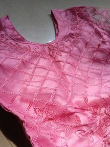 Pink Lace Dress