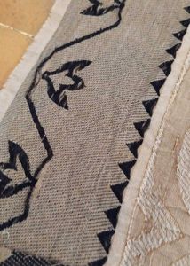 Jamdani Type Woven Motif Selfweave Base