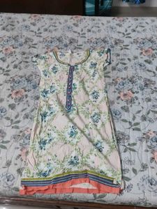 Floral Print Kurta