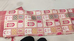Elegant Pashmina Silk Saree