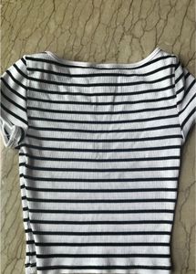 Striped Crop Top