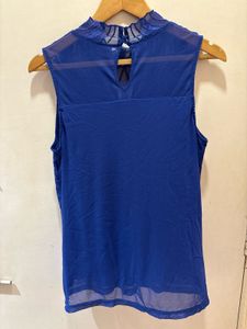 Beautiful Embroidered Imported Mesh Top