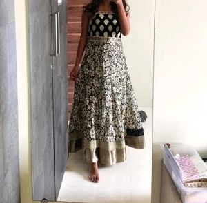 Elegant Ethnic black Gown