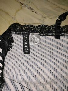 Zebra Print Lace Trim Cami Top