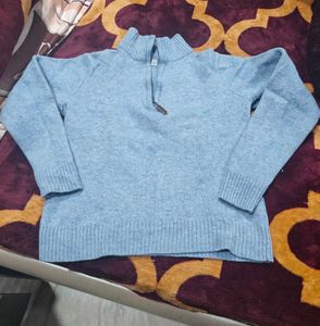 Blue Pullover Sweater