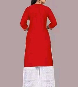 Red Kurti