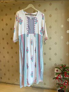 Cotton Loose Kurta For Summers