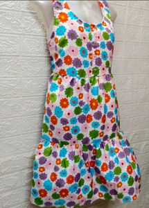 Floral Sundress + Any One Freebie Earings Set