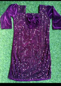 Purple Party Dress