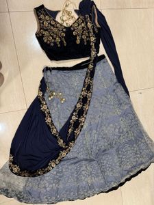 Embroidered Lehenga Choli Set