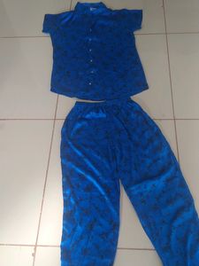 Night Dress Blue