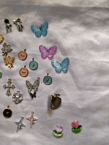 Charms For Necklaces, Earrings, Or Bracelets