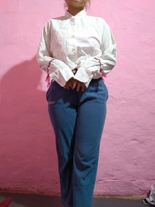 White Korean Shirt