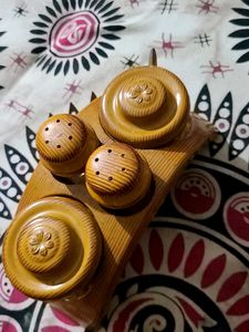 Beautiful Salt, Pepper Dispenser Set Of 4