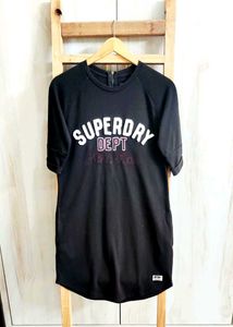 Charcoal Colour Swift Long Top Size-34