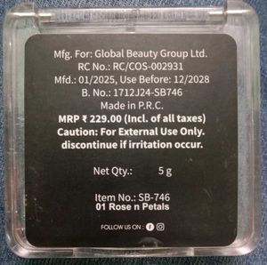 Lustre Eyeshadow Palette