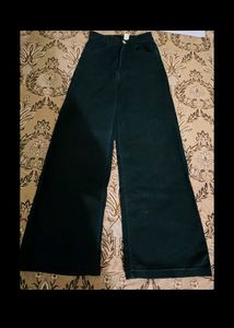 Black Wide Leg
