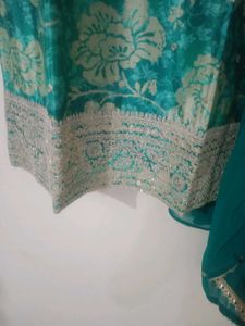 partywear padded  Kurta Set