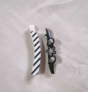 Combo 2 Hair Accessories Banana Clip + Barrettes