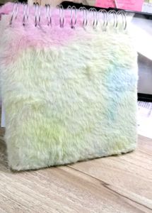 Pastel Fuzzy Kitty Notebook