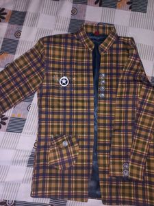 Plaid Blazer
