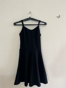 Black Sleeveless Mini Dress