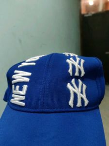 Stylish New York Embroidered Cap for Men – Blue Ed