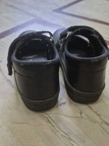 Girls Black School Shoes