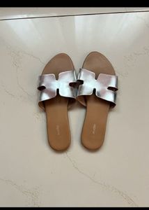 Silver Flats &amp; Sandals