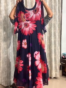 Floral Anarkali