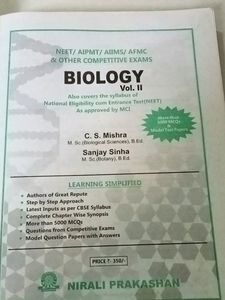 Biology NEET Book