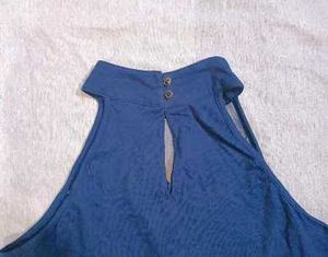 Myntra Blue Bodycon Dress 👗